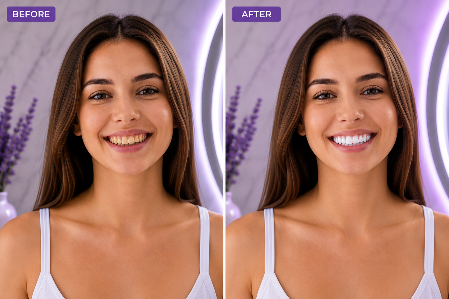 Sérum Blanqueador Violeta AuraSmile™
